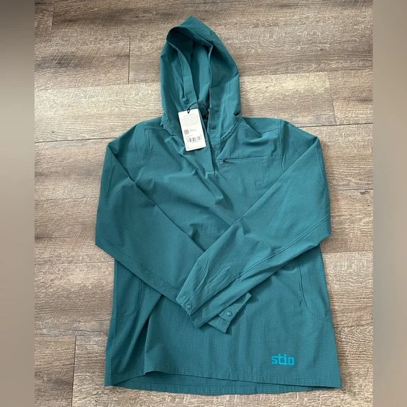 Stio Boundless Teal Vescent Hoodie - Picture 1 of 5